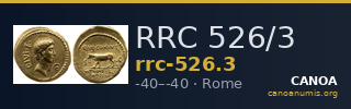 RRC 526/3 — CANOA