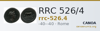 RRC 526/4 — CANOA