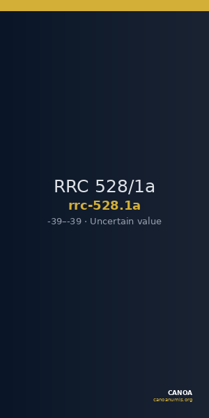 RRC 528/1a — CANOA
