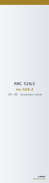 RRC 529/2 — CANOA