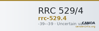 RRC 529/4 — CANOA