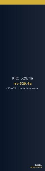 RRC 529/4a — CANOA