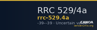 RRC 529/4a — CANOA