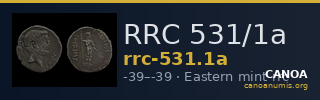RRC 531/1a — CANOA