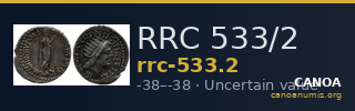 RRC 533/2 — CANOA