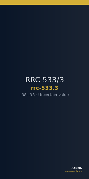 RRC 533/3 — CANOA