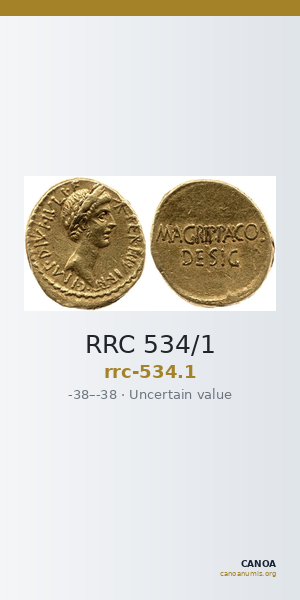 RRC 534/1 — CANOA