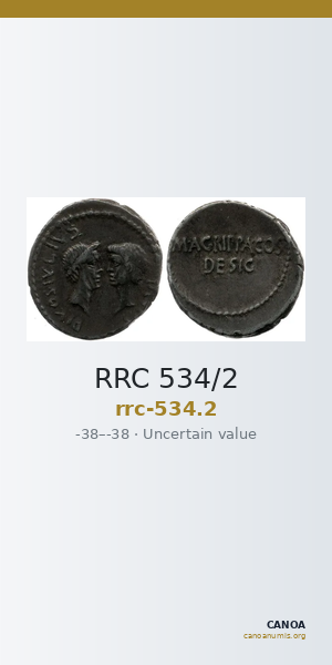 RRC 534/2 — CANOA