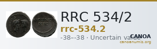 RRC 534/2 — CANOA