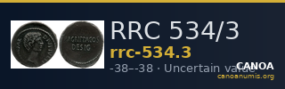 RRC 534/3 — CANOA
