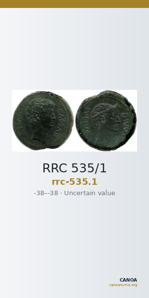RRC 535/1 — CANOA
