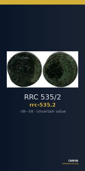 RRC 535/2 — CANOA