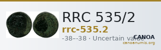 RRC 535/2 — CANOA