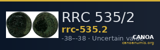 RRC 535/2 — CANOA