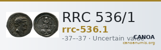 RRC 536/1 — CANOA