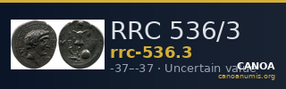 RRC 536/3 — CANOA