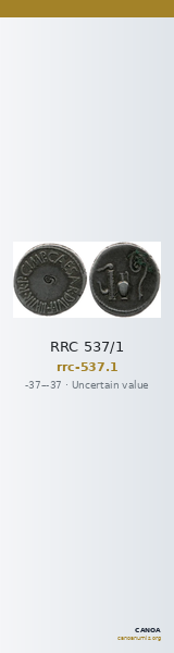 RRC 537/1 — CANOA