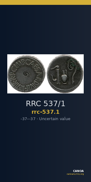 RRC 537/1 — CANOA