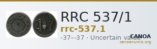 RRC 537/1 — CANOA