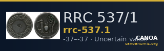RRC 537/1 — CANOA