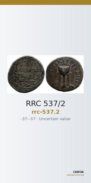 RRC 537/2 — CANOA