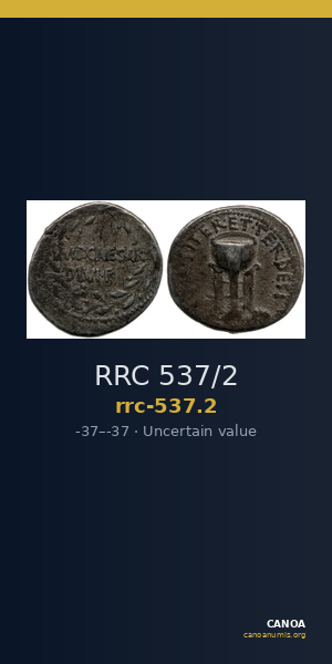 RRC 537/2 — CANOA