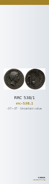 RRC 538/1 — CANOA