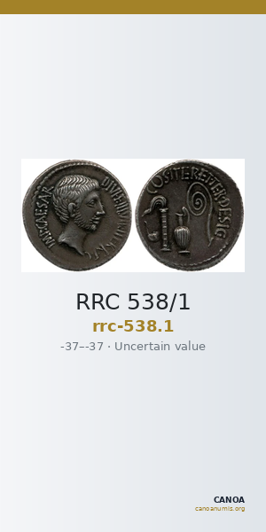 RRC 538/1 — CANOA