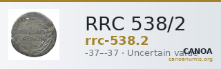 RRC 538/2 — CANOA