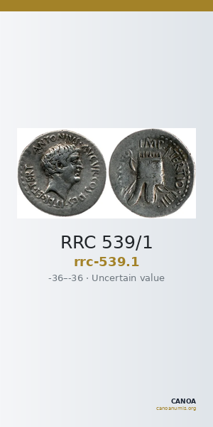 RRC 539/1 — CANOA