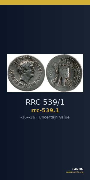 RRC 539/1 — CANOA