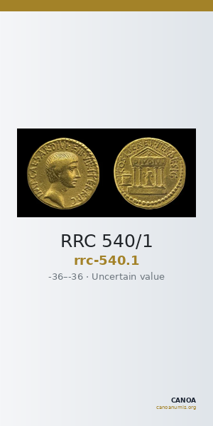 RRC 540/1 — CANOA