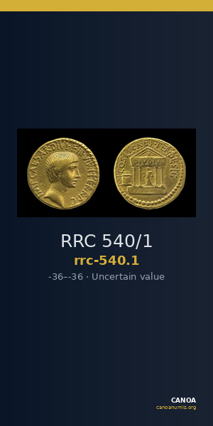 RRC 540/1 — CANOA