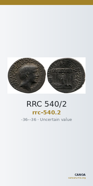 RRC 540/2 — CANOA