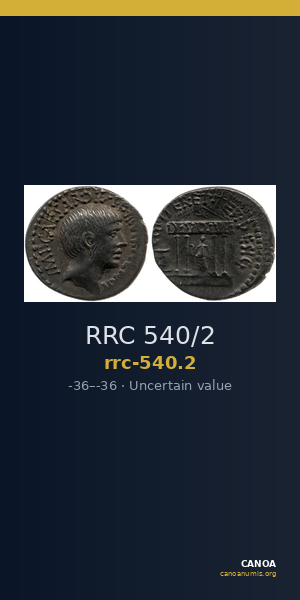 RRC 540/2 — CANOA
