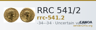 RRC 541/2 — CANOA