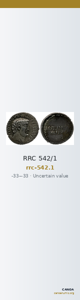 RRC 542/1 — CANOA