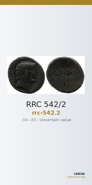 RRC 542/2 — CANOA