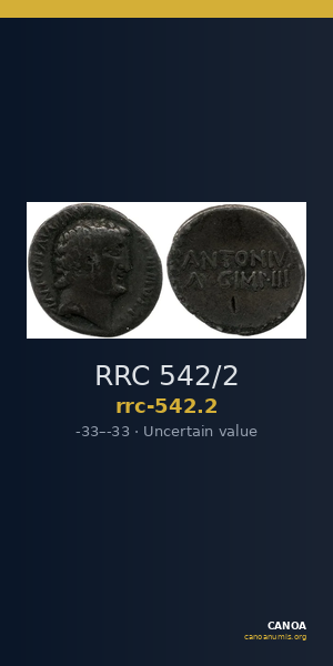 RRC 542/2 — CANOA