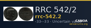 RRC 542/2 — CANOA