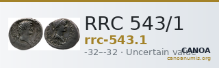 RRC 543/1 — CANOA