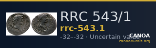 RRC 543/1 — CANOA