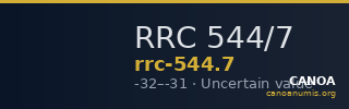 RRC 544/7 — CANOA