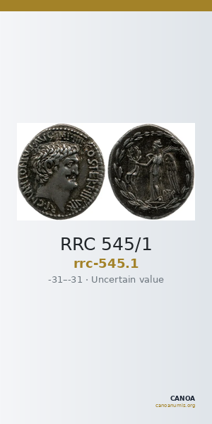 RRC 545/1 — CANOA