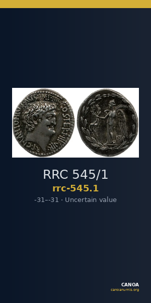 RRC 545/1 — CANOA