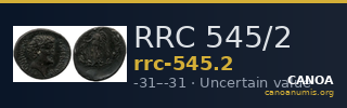RRC 545/2 — CANOA