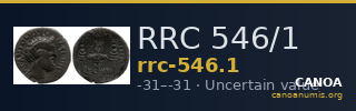 RRC 546/1 — CANOA