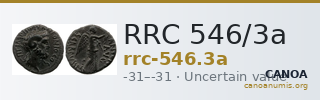 RRC 546/3a — CANOA