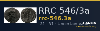 RRC 546/3a — CANOA