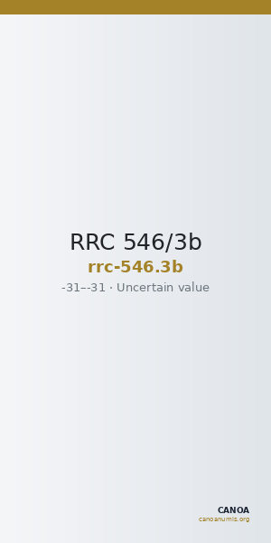 RRC 546/3b — CANOA